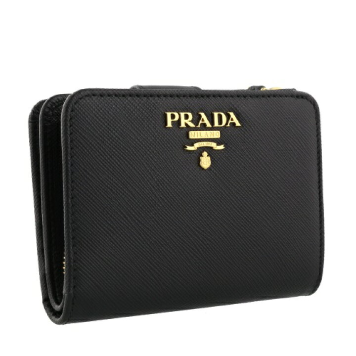 楽天市場】プラダ PRADA 二つ折り財布 サフィアーノ レディース 