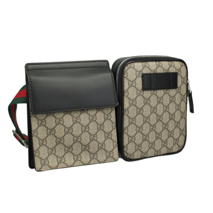 楽天市場】グッチ GUCCI ボディバッグ メンズ ベージュ エボニー  