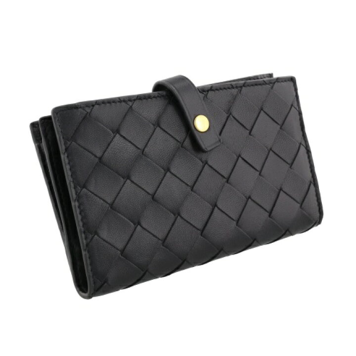 楽天市場 P5倍 6 25 6 27 2時 ボッテガヴェネタ Bottega Veneta 二つ折り財布 メンズ レディース ブラック Vcpp3 8648 Ginza Lovelove 銀座ラブラブ