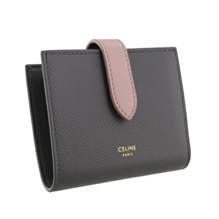 楽天市場】CELINE セリーヌ 二つ折り財布 レディース SMALL STRAP 