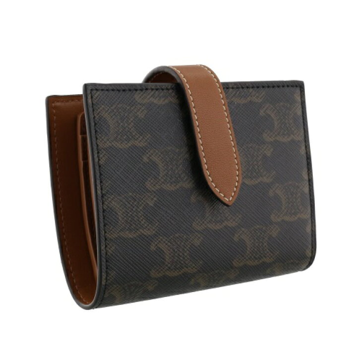 楽天市場】CELINE セリーヌ 二つ折り財布 レディース SMALL STRAP
