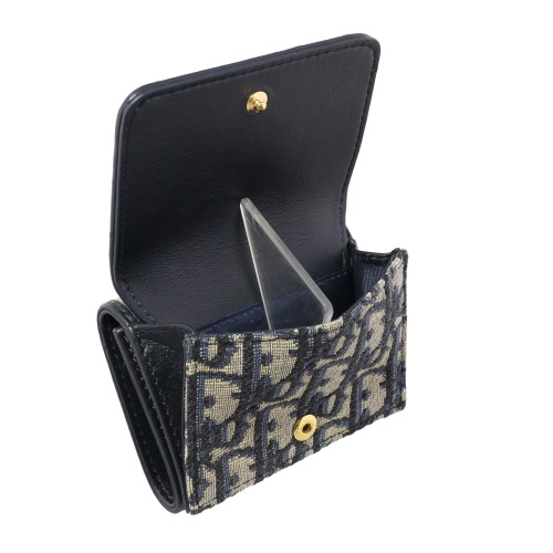 楽天市場】Christian Dior クリスチャンディオール 三つ折り財布 
