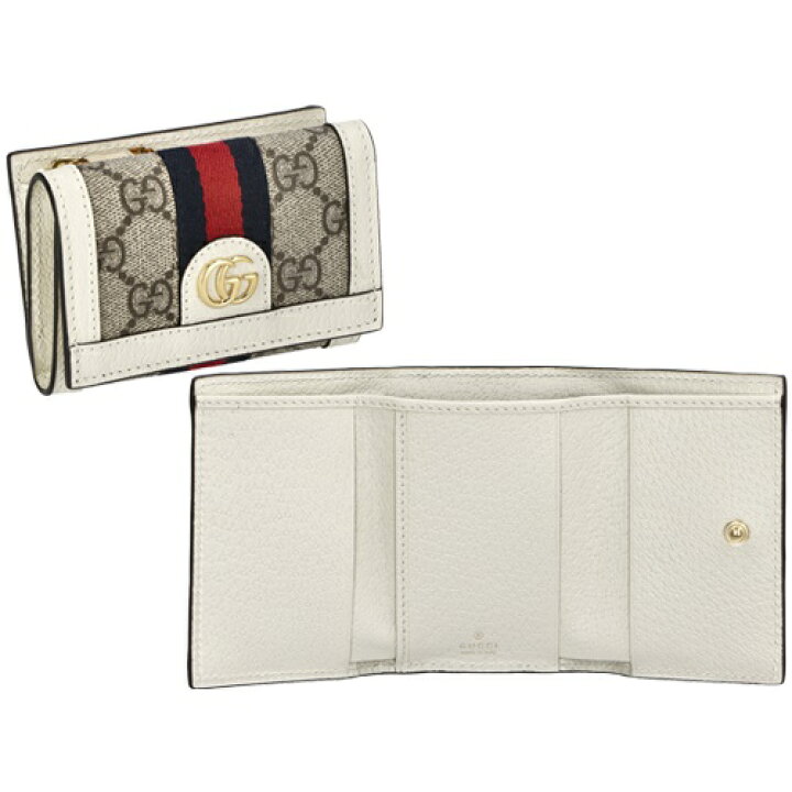 楽天市場】グッチ GUCCI 三つ折り財布 レディース オフィディア  