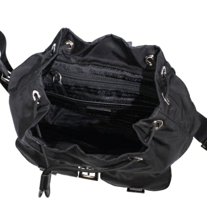 楽天市場】プラダ PRADAリュックサック レディース ブラック 1BZ677 V 