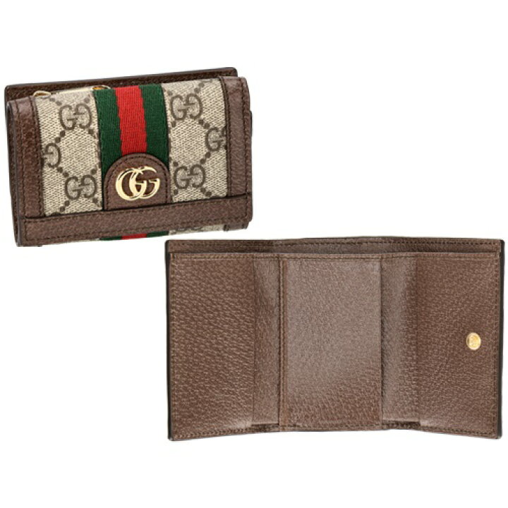 楽天市場】グッチ GUCCI 三つ折り財布 レディース オフィディア 