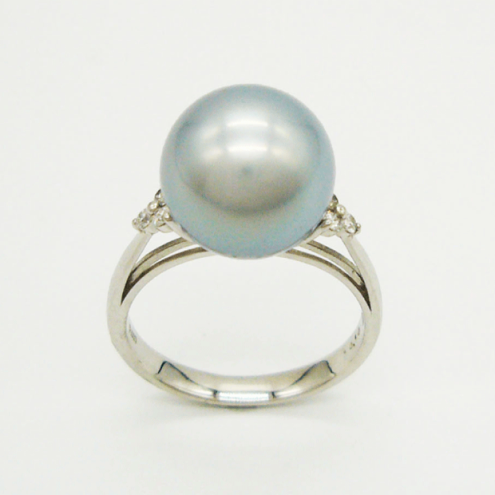 PT南洋パールリング 楽天市場】[送料無料]PT 南洋パールリング 10.5号【鑑別書付