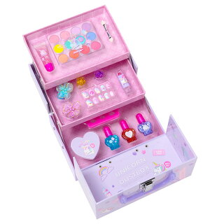 メイクキッズコスメメイクセットこどもメイクセット子供化粧子供用化粧品7歳女の子プレゼント誕生日クリスマスハロウィンギフト