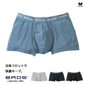 メンズ ワコール ブロス ボクサーパンツ 前開き 紳士用 男性用 トランクス フィットパンツ BROS SML 男性下着 wcl-brp