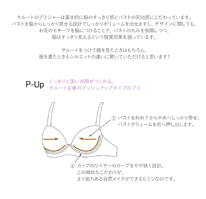 楽天市場】25%OFF ワコール サルート 06 グループ 新作 セール P-up 