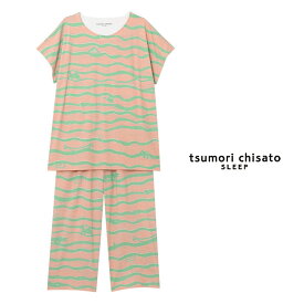 ツモリチサト パジャマ 綿100％ ML ブランド かわいい 半袖 かぶり 夏 tsumori chisato SLEEP ナイル川