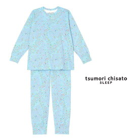 20％OFF ツモリチサト パジャマ セール タイニードット 綿 ML ブランド かわいい 長袖 かぶり 春夏 tsumori chisato SLEEP Pajamas