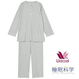 ワコール シルク ニット パジャマ 睡眠科学 レディース ML 通年 絹 wacoal pajamas YDX586