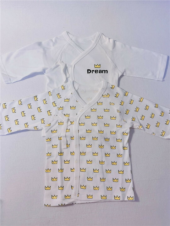 楽天市場 新生児肌着 赤ちゃん 短肌着 綿100 通年素材 肌着 ベビー肌着 可愛い 王冠柄 長袖 男児 女児 ベビー服出産準備 入園 入学 入園グッズ 入園準備 入学準備 入園セット 入学セット 入園入学 入学入園グッズセット Ho Ho Kids