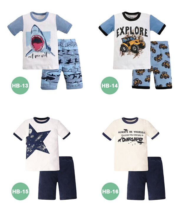 楽天市場】【まとめ割◎400円OFFクーポン】【 送料無料 】 パジャマ キッズ ジュニア 半袖 男の子 女の子 上下セット 20柄 綿100% [ 子供パジャマ 半袖パジャマ 子供 子ども こども 子供服 ベビー 100 110 120 130 140 150 ルームウェア 春夏 入園 入学 入園グッズ 入園 ...