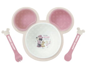送料無料 日本製 エクリュシリーズ ディズニー 片手で持てる 離乳食パレット 1個 フタ付き ミッキーマウス ミニーマウス ディズニー ベビー食器セット 赤ちゃん 出産祝い プレゼント 錦化成 A倉庫 送料無料（一部除く）