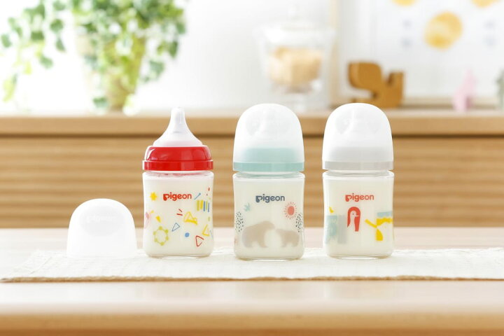 楽天市場】ピジョン 母乳実感 哺乳びん 耐熱ガラス製 160ml 傷がつき 