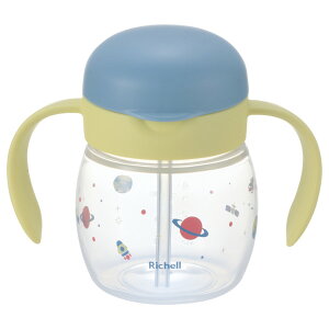 リッチェルトライ もれないストローマグ 漏れないベビーマグ 赤ちゃん ストロー練習 トレーニングマグ 水筒 食洗機 煮沸 消毒 シリコンストロー 出産祝い Richell A倉庫