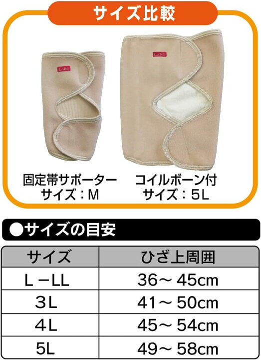 楽天市場】送料無料 日本製 エルモ 医療サポーター ひざ用固定帯 