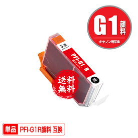 PFI-G1R レッド 顔料 単品 メール便 送料無料 キヤノン用 互換 インク (PFIG1 PFI-G1R imagePROGRAF PRO-G1 PFI G1 imagePROGRAF PROG1)
