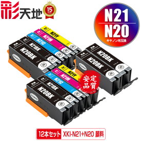 XKI-N21＋N20/5MP×2 + XKI-N20PGBK×2 顔料 お得な12個セット メール便 送料無料 キヤノン用 互換 インク (XKI-N20 XKI-N21 XKI-N21＋N20/5MP XKI-N20PGBK XKI-N21BK XKI-N21C XKI-N21M XKI-N21Y XKIN20 XKIN21 XKI N20 XKI N21 XKIN20PGBK XKIN21BK XKIN21C XKIN21M)