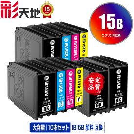 IB15KB IB15CB IB15MB IB15YB 顔料 大容量 お得な4色セット×2 + IB02KB×2 宅配便 送料無料 エプソン 用 互換 インク (IB15B IB15A IB15KA IB15CA IB15MA IB15YA PX-M7120F PX-M7120FP PX-M7120FT PX-M712H5 PX-M712TH5 PX-S7120 PX-S7120P PX-S712H5 PX M7120F M7120FP)