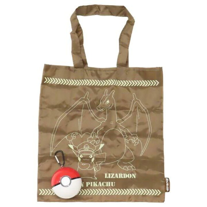 楽天市場】 ポケモン エコバッグ トートバックINモンスターボール4 
