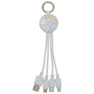 ݂R炵 }`[dP[u iPhone ACtH Android AhCh 3in1 X}z[d ^ubg[d [dR[h Lightning Type-C