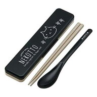 ねこっと コンビセット 箸 スプーン セット 抗菌音のならない お弁当用カトラリー 携帯用カトラリー スケ…