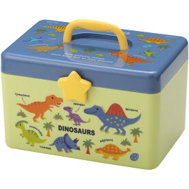 ディノサウルス 持ち手付きボックス 収納ボックス 収納箱 片付け 小物入れ おもちゃ入れ おもちゃボックス おもちゃ箱 恐竜 ダイナソー DINOSAURS PICTURE BOOK スケーター