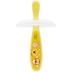 くまのプーさん 乳歯ブラシ 4〜5ヶ月頃から ベビー 赤ちゃん キッズ 乳児 歯磨きトレーニング キャラクター ディズニー Disney スケーター