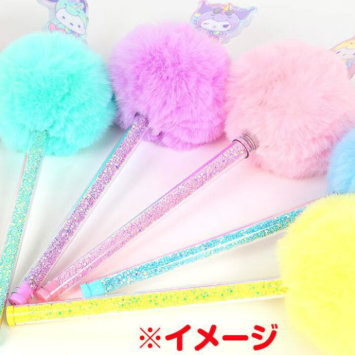 楽天市場】ポムポムプリン ボールペン ファー付きボールペン ピンク 