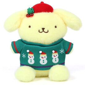 ポムポムプリン ぬいぐるみ クリスマスセーターデザイン サンリオ sanrio