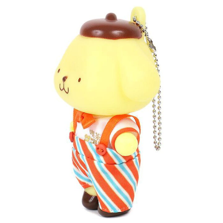 楽天市場】ポムポムプリン マスコット ソフビマスコットホルダー 喫茶 