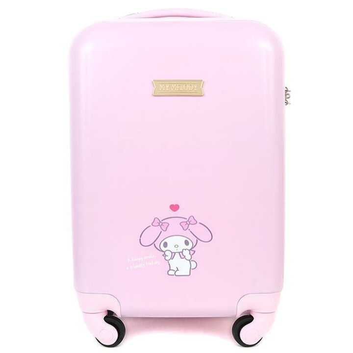 楽天市場 マイメロディ キャリーバッグ キャリーケース スーツケース サンリオ Sanrio キャラクター キャラクターキューティーショップ