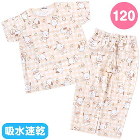 ポチャッコ 半袖パジャマ 120cm 吸水速乾 春夏秋 子供 キッズ サンリオ sanrio キャラクター