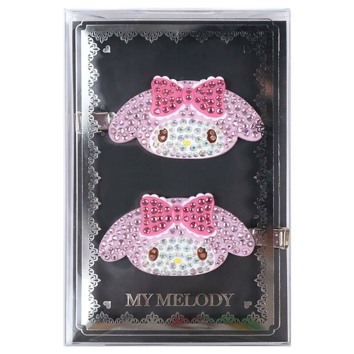 楽天市場】マイメロディ 前髪クリップ ジュエルデコ ヘアクリップ  