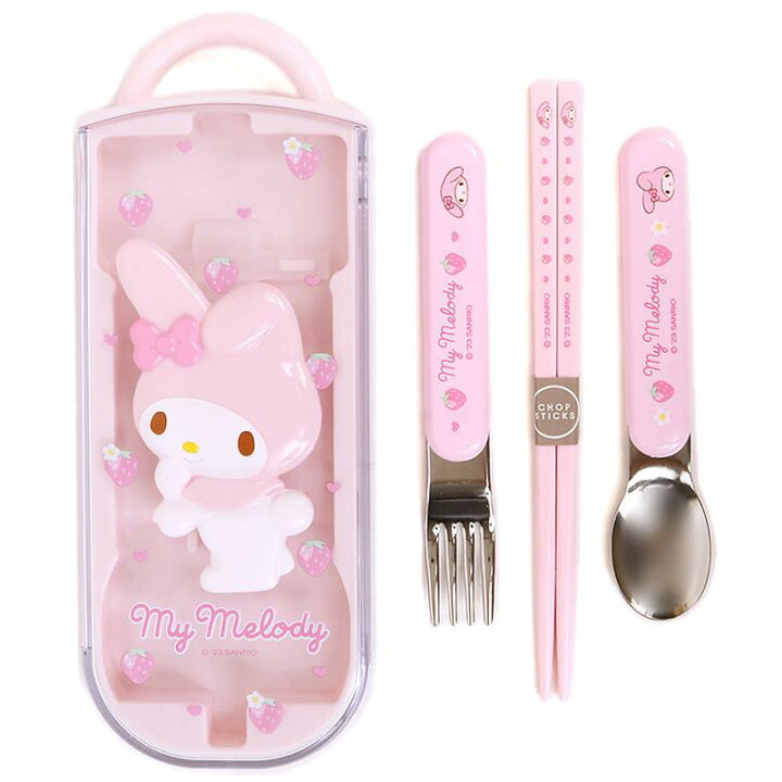 楽天市場】マイメロディ レリーフ付きランチトリオセット スプーン  