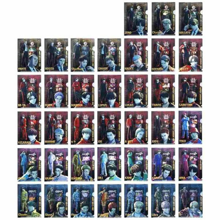 楽天市場】 BATTLE OF TOKYO クリアファイルミニ A6 全38種 38個入 