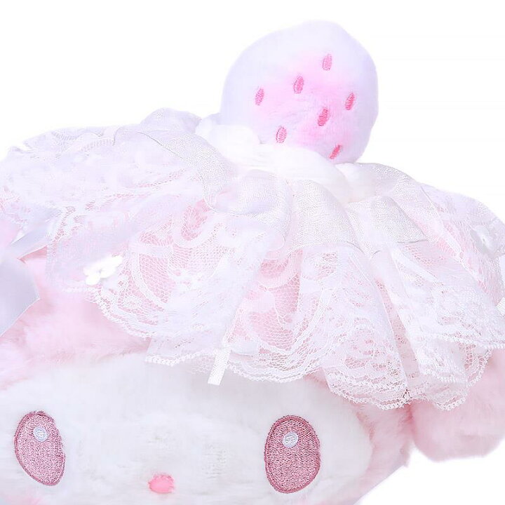 楽天市場】マイメロディ バースデードール ぬいぐるみ 白いちごの 