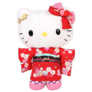 ハローキティ ぬいぐるみ 着物 和風 豪華な和柄の着物シリーズ サンリオ sanrio