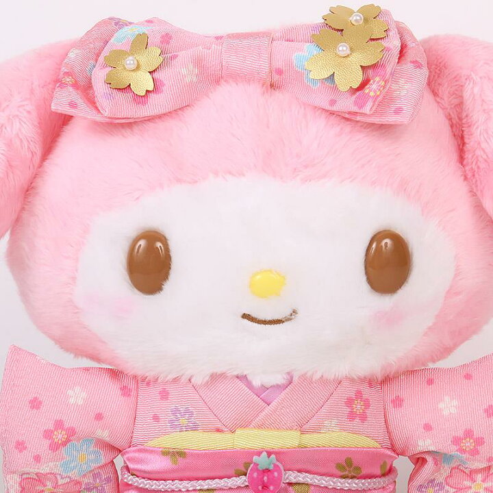 楽天市場】マイメロディ ぬいぐるみ 着物 和風 豪華な和柄の着物