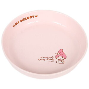 マイメロディ プレート 21cm 食洗器対応 パスタ カレー オムライス サンリオ カラー陶器シリーズ