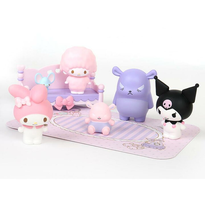 楽天市場】サンリオキャラクターズ ドールセット 6体 ままごと ギフト 