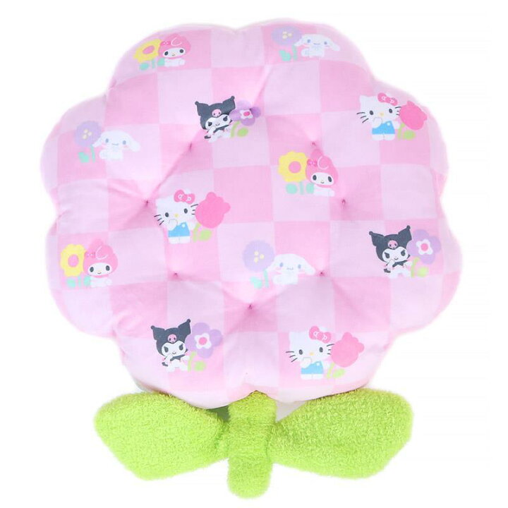 楽天市場】サンリオキャラクターズ クッション フラワー形 花形 
