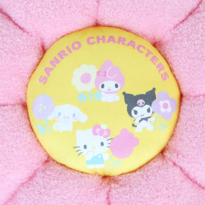 楽天市場】サンリオキャラクターズ クッション フラワー形 花形 