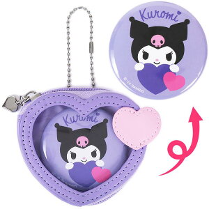 クロミ バッジ付きミニポーチ キャラクター大賞第3弾 カラフルハートシリーズ