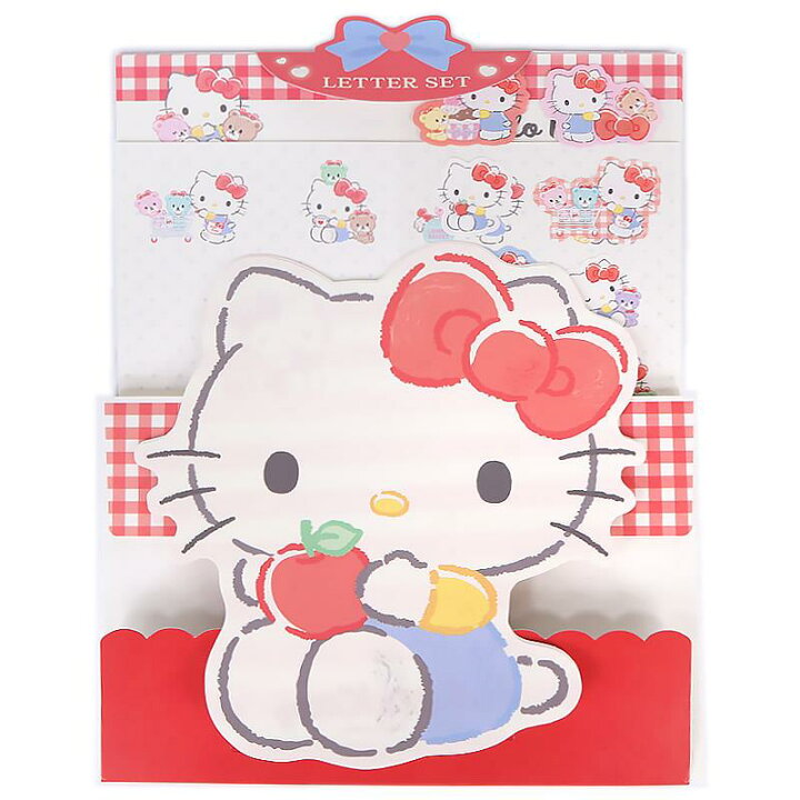 楽天市場】ハローキティ キャラクター形レターセット サンリオ sanrio 
