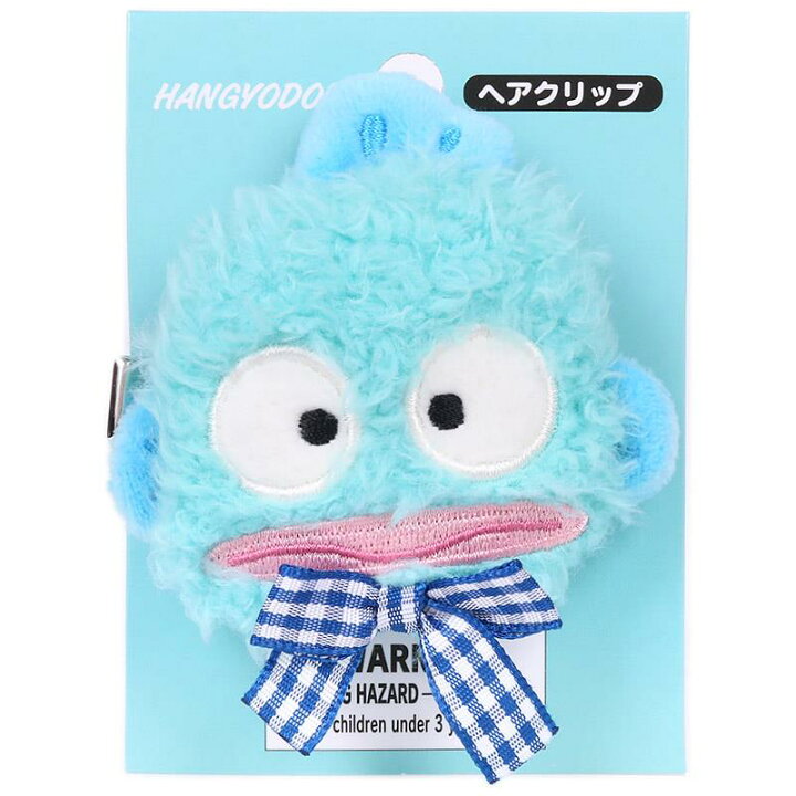 楽天市場】ハンギョドン フェイス形ヘアクリップ 前髪クリップ 