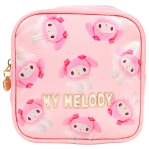 マイメロディ ポーチ ラミネート加工 化粧ポーチ コスメポーチ ぴたっとふれんず フォトデザイン サンリオ sanrio