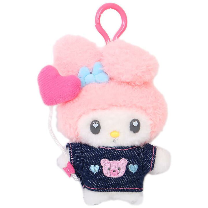 楽天市場】マイメロディ マスコットホルダー キーホルダー ミニぬい  